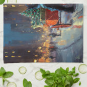 Linge De Cuisine Saison de Noël du Terrier écossais (Plié)