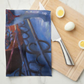 Linge De Cuisine Saison de Noël Sibérienne Husky (Quart Plié)