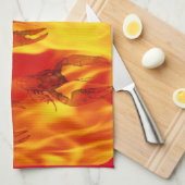 Linge De Cuisine Saison des écrevisses (Quart Plié)