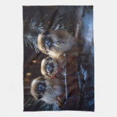 Linge De Cuisine Saison des fêtes de Noël de Pékin (Vertical)