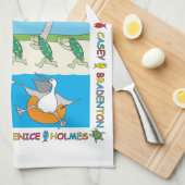 Linge De Cuisine Saison des tortues (Quart Plié)