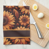 Linge De Cuisine Saison des Tournesols (Quart Plié)