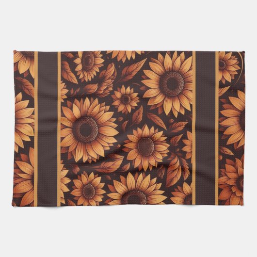 Linge De Cuisine Saison des Tournesols (Horizontal)