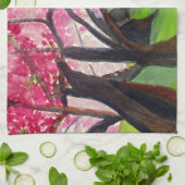 Linge De Cuisine Sakura art japonais de fleurs de cerisier (Plié)