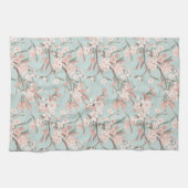 Linge De Cuisine Sakura Cherry Blossom Abstrait (Horizontal)