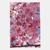 Linge De Cuisine Sakura Cherry Blossoms Red Stars (Vertical)