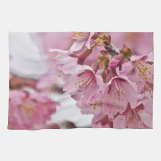 Linge De Cuisine Sakura Cherry Blossoms rose pâle
