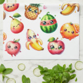 Linge De Cuisine Salade de fruits (Plié)