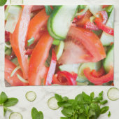 Linge De Cuisine Salade végétale (Plié)