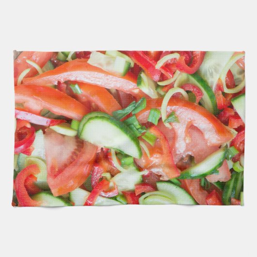 Linge De Cuisine Salade végétale (Horizontal)