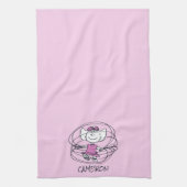 Linge De Cuisine Sally Jouant à la corde de saut (Vertical)