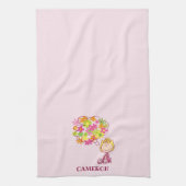 Linge De Cuisine Sally pense aux fleurs (Vertical)