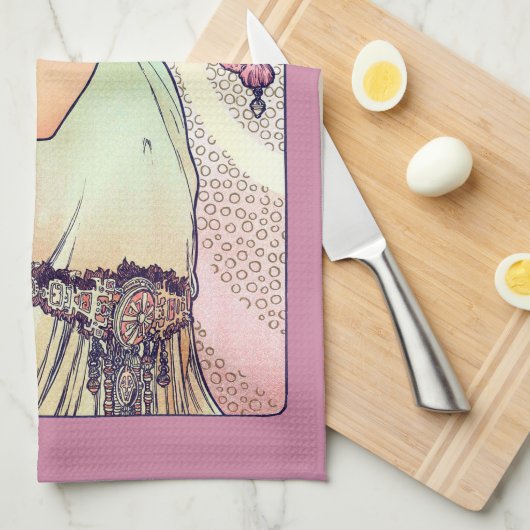 Linge De Cuisine Salome, Alphonse Mucha (Quart Plié)