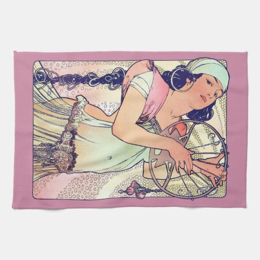 Linge De Cuisine Salome, Alphonse Mucha (Horizontal)