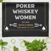 Linge De Cuisine Salon de la Frontière Américaine Cowboy (Plié)