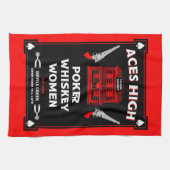 Linge De Cuisine Salon de la Frontière Américaine Cowboy (Horizontal)