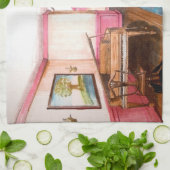 Linge De Cuisine Salon de style fédéral Accueil Américain MoJo Cuis (Plié)