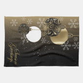 Linge De Cuisine Salutations de saison (Horizontal)