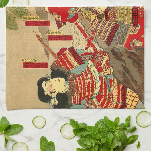 Linge De Cuisine samouraïs (Plié)