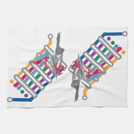 Linge De Cuisine san francisco (Horizontal)