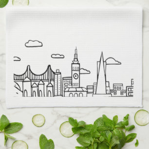 Linge De Cuisine San Francisco Dishtowel