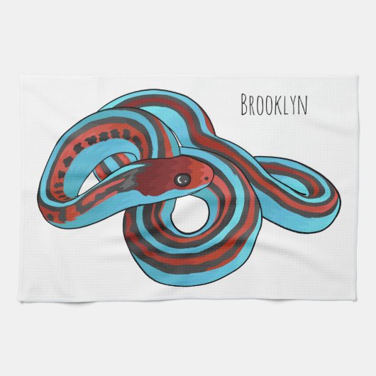 Linge De Cuisine San Francisco garter snake (Horizontal)