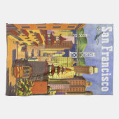 Linge De Cuisine San Francisco vintage (Horizontal)