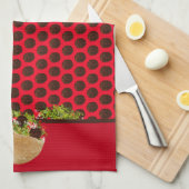 Linge De Cuisine Sandwichs Falafel (Quart Plié)