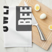 Linge De Cuisine Sang, sueur et bières (Quart Plié)