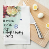 Linge De Cuisine Sangria hiver Recette Cuisine essentielle (Quart Plié)