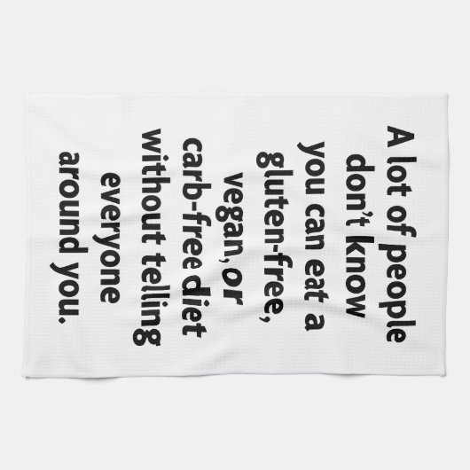 Linge De Cuisine sans glucides (Horizontal)