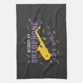 Linge De Cuisine Sans mon saxophone (Vertical)