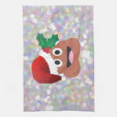 Linge De Cuisine santa claus emoji (Vertical)