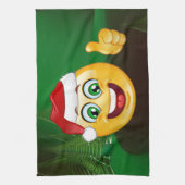 Linge De Cuisine santa claus emojis (Vertical)