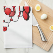 Linge De Cuisine Santa Clause (Quart Plié)