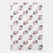 Linge De Cuisine Santa Egg Christmas (Vertical)