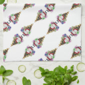 Linge De Cuisine Santa Egg Christmas (Plié)