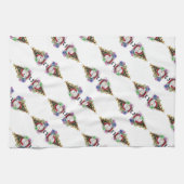 Linge De Cuisine Santa Egg Christmas (Horizontal)