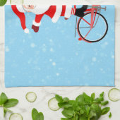 Linge De Cuisine Santa rides (Plié)