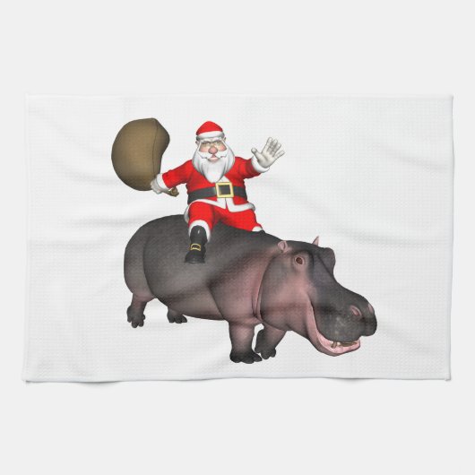 Linge De Cuisine Santa Riding (Horizontal)