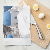 Linge De Cuisine Santorin Grèce (Quart Plié)