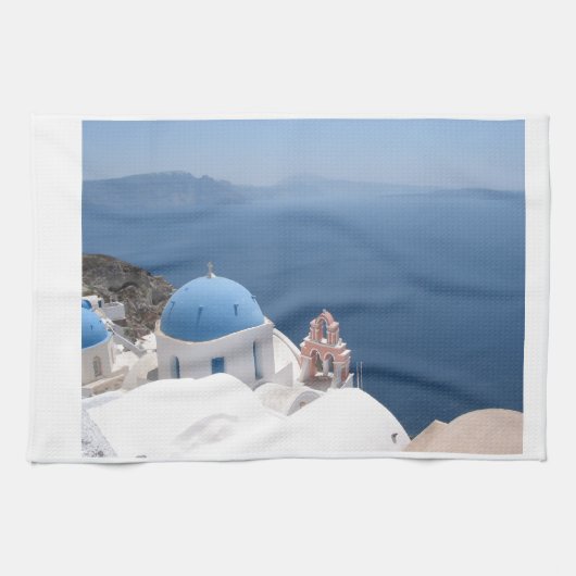 Linge De Cuisine Santorin Grèce (Horizontal)