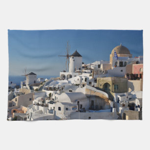 Linge De Cuisine Santorini