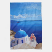 Linge De Cuisine Santorini, Grèce - vue d'Oia (Vertical)