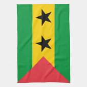 Linge De Cuisine Sao Tome and Principe Flag (Vertical)