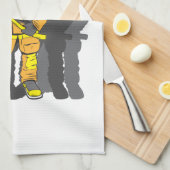 Linge De Cuisine Sapeur-pompier final (Quart Plié)