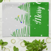Linge De Cuisine Sapins de Noël (Plié)
