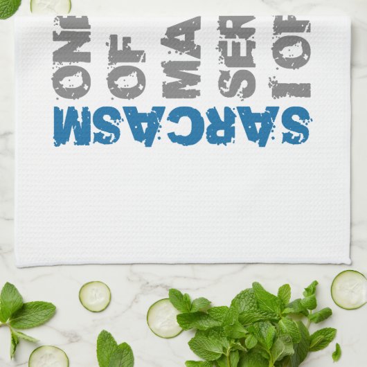 Linge De Cuisine Sarcasme drôle (Plié)