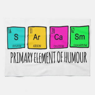 Linge De Cuisine Sarcasme Éléments principaux de l'Humour