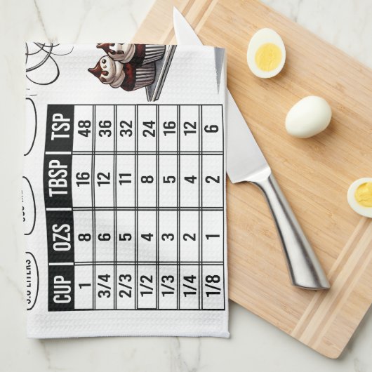 Linge De Cuisine Sarcastic Kitchen Chart   (Quart Plié)